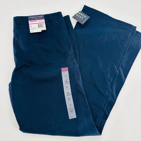 GIRLS UNiFORM NAVY PANTS- new - Picture 1 of 4